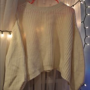 Cropped Baja Pullover